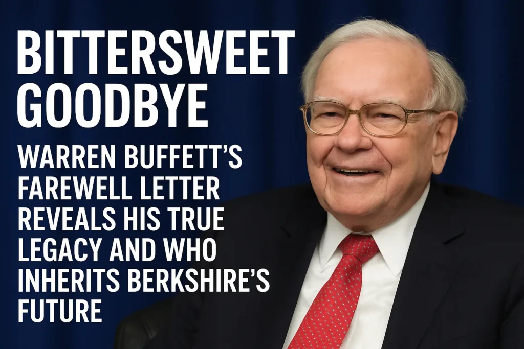 Warren Buffett Farewell Letter