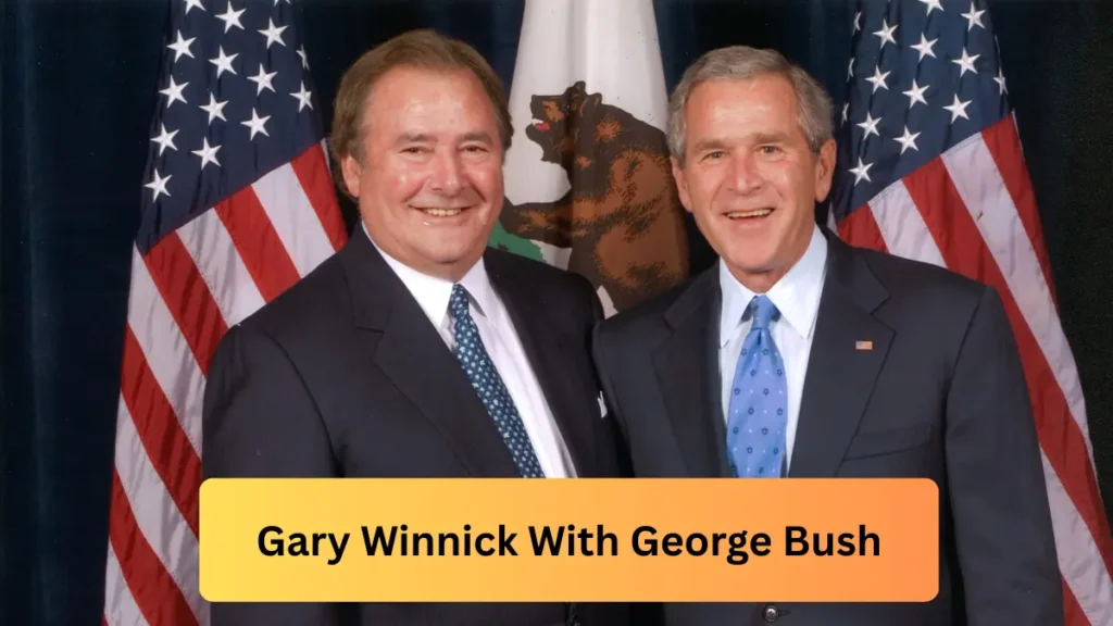 Gary Winnick With George Bush